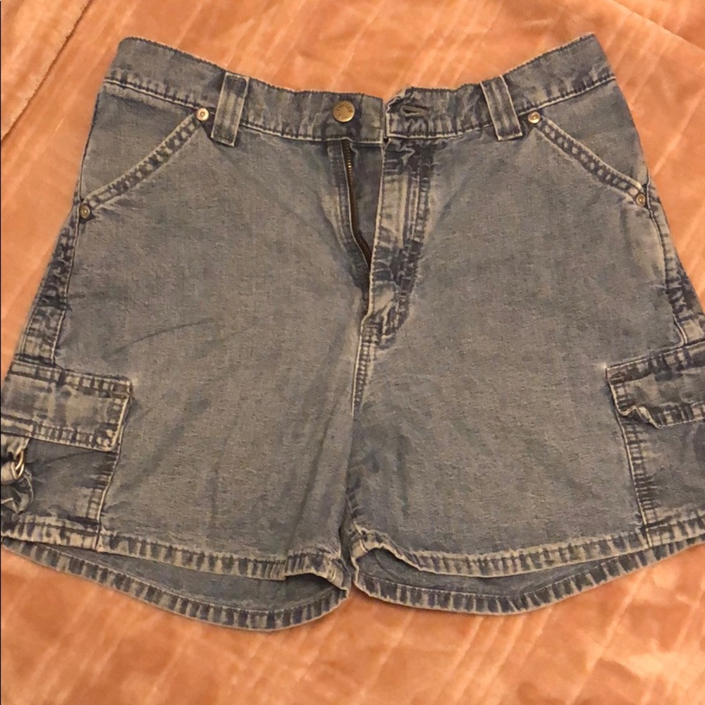 Lee Women’s High Waisted Mom Jean Shorts